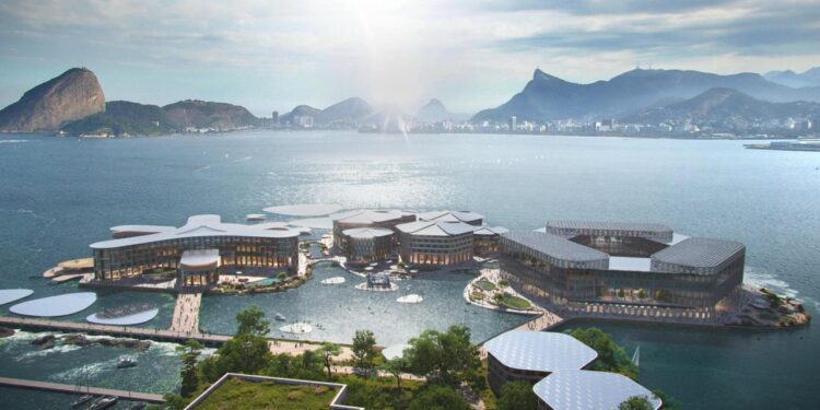 World's first floating city prototype: Busan, South Korea