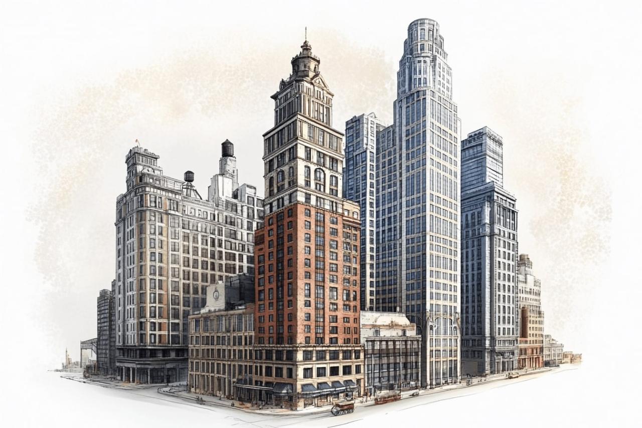 How 19th Century Skyscrapers Revolutionized Urban Architecture and Economic  Growth | illustrarch