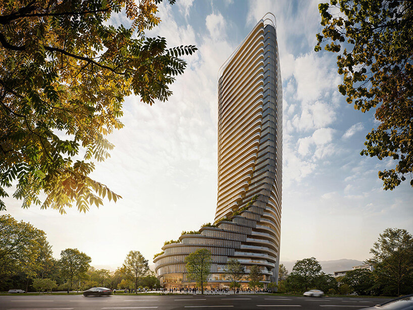cityzen tower by zaha hadid architects set to rise in tbilisi, georgia
